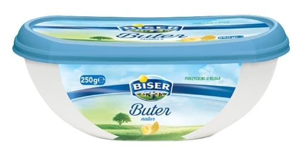 Mlecni namaz Biser Natur 250g-slika