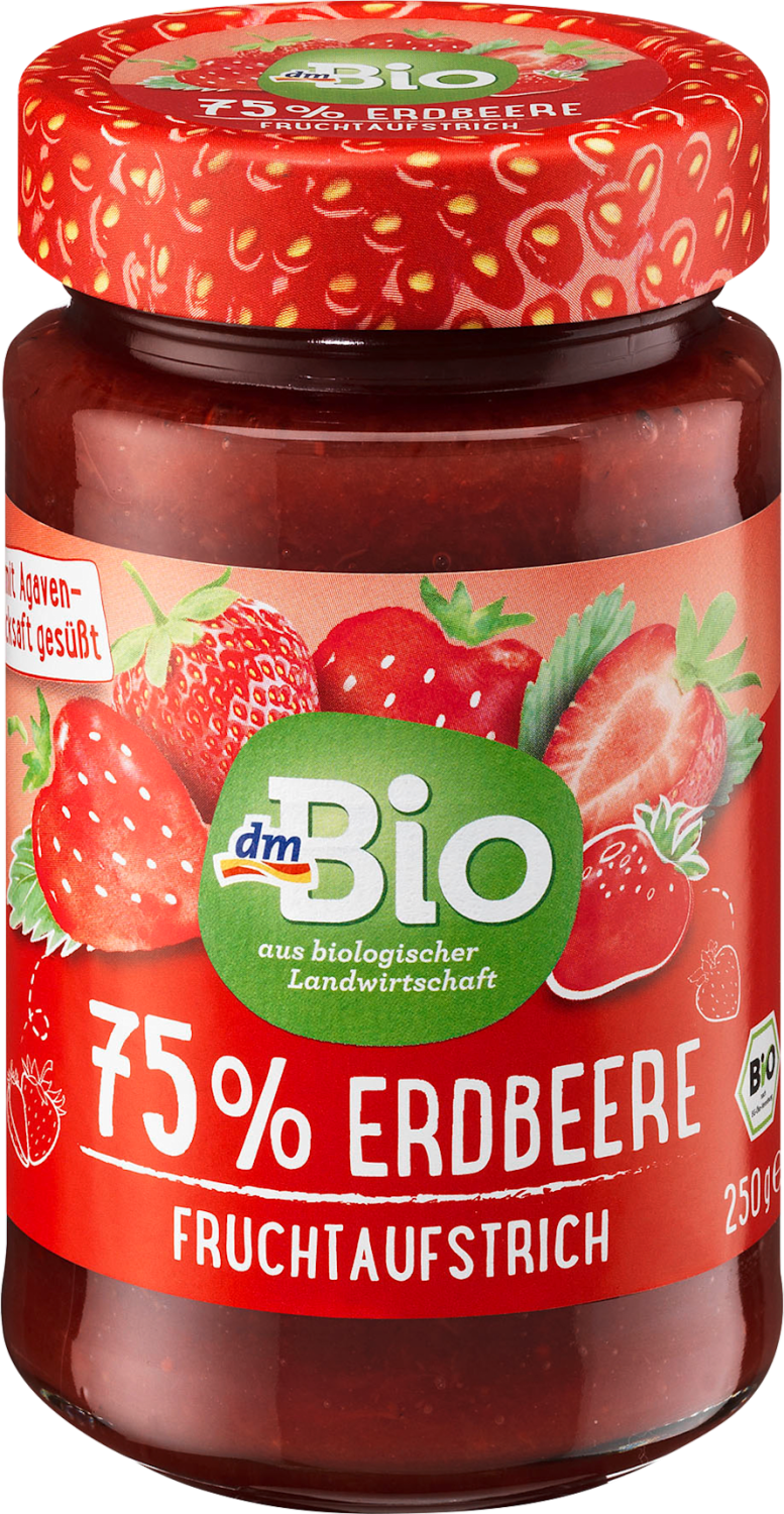 Voćni namaz DM BIO 75% jagoda 250g-slika