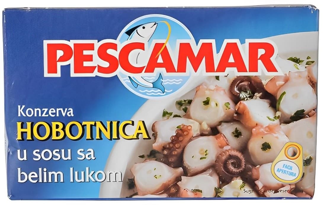 Hobotnica u sosu sa b.lukom Pescamar111g-slika