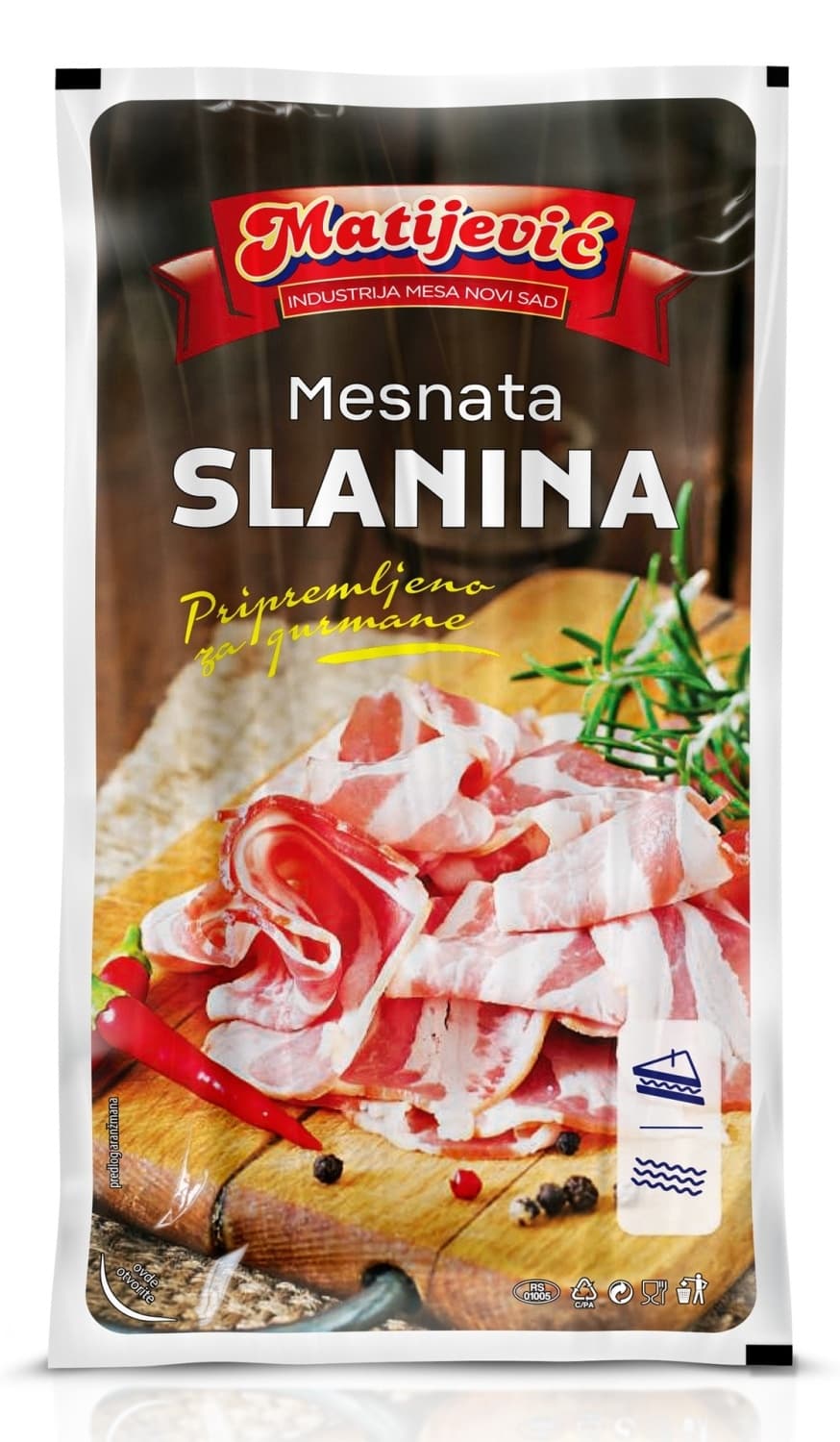 MATIJEVIĆ mesnata slanina vakum 1kg-slika