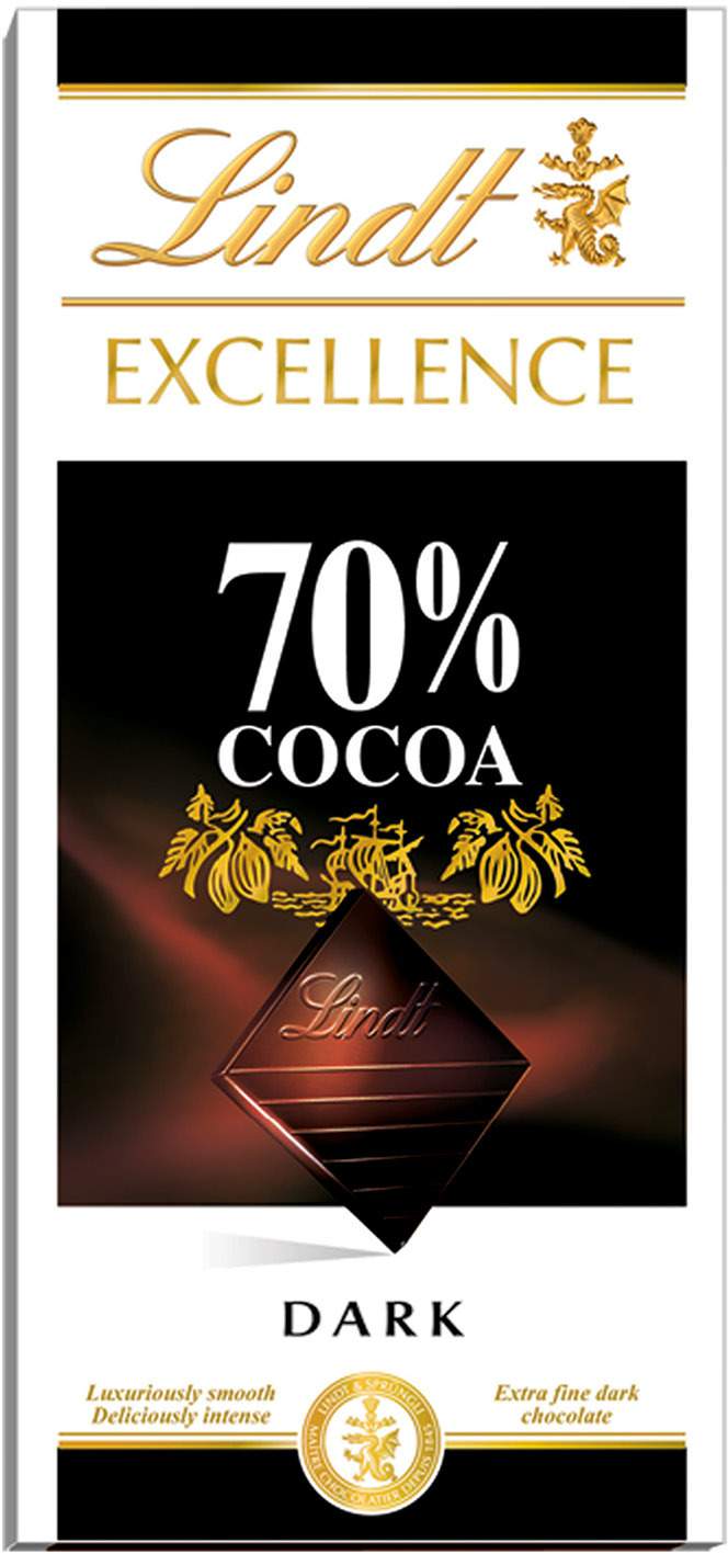 ČOKOLADA LINDT EXCELLENCE 100G INTENSE DARK-slika