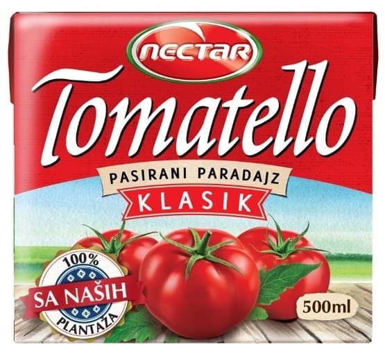 Pasirani paradajz Tomatello 500ml-slika