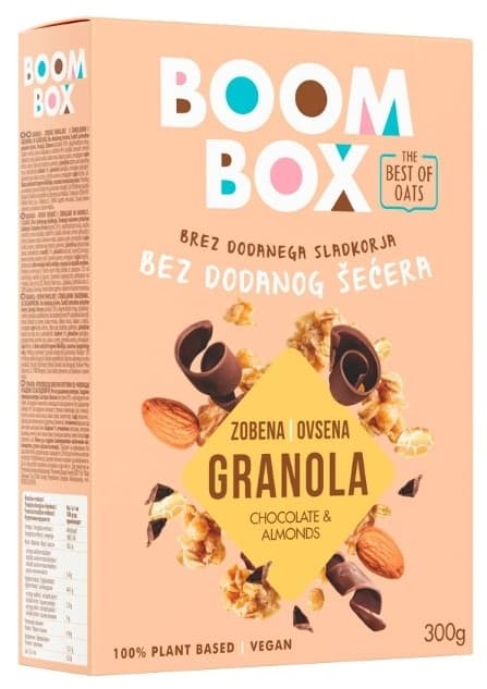 Ovsena granola cokolada Boom Box 300g-slika
