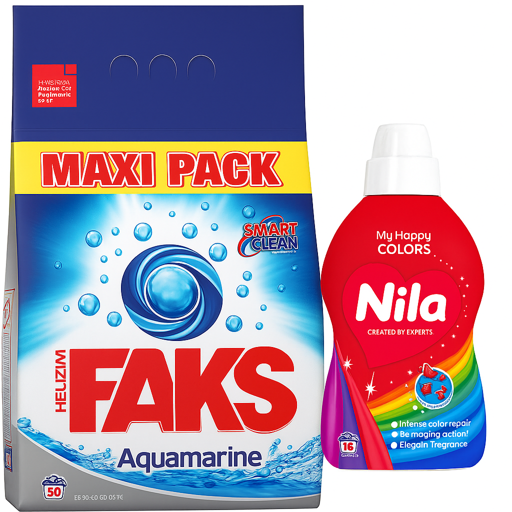 DET FAKS AQUAM 6,75KG+NILA CO 900ML-slika