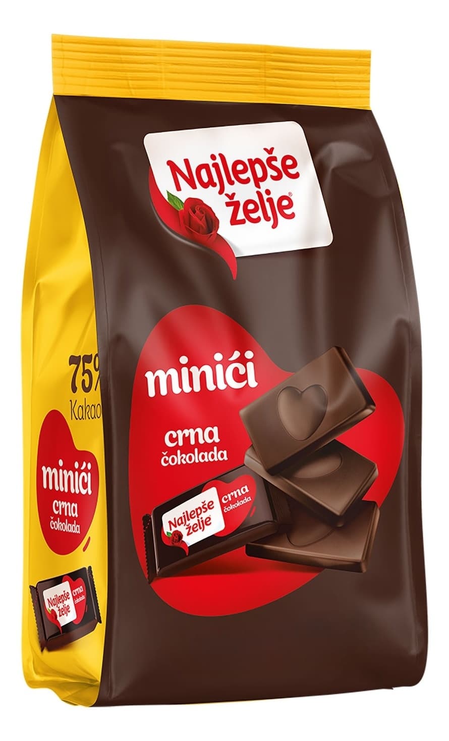 Cokolada crna mini 75% kakao NZ-slika