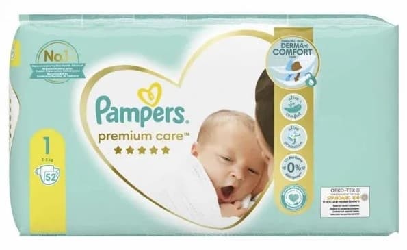 Pelene Pampers premium VP 1 52-slika