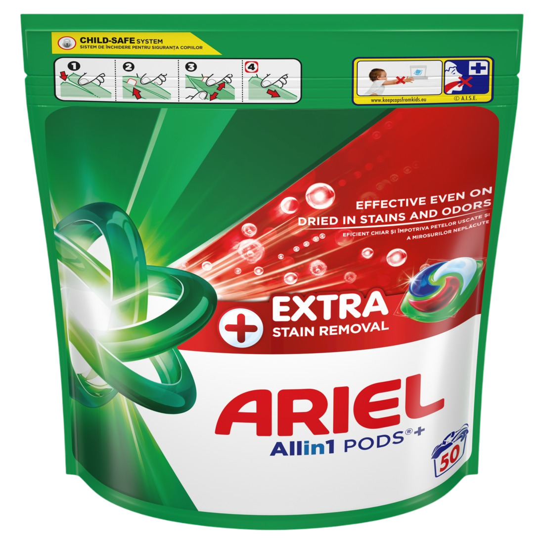 Ariel Extra Clean PODS kapsule 50 komada-slika