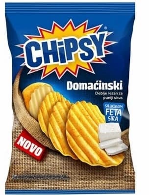 Cips Domacinski/ukus fete Chipsy 160g-slika