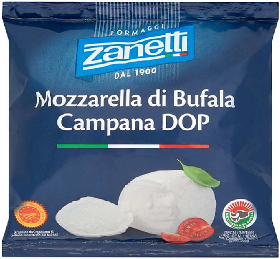 SIR MOZZARELLA BUFALO 125G ZANETTI-slika