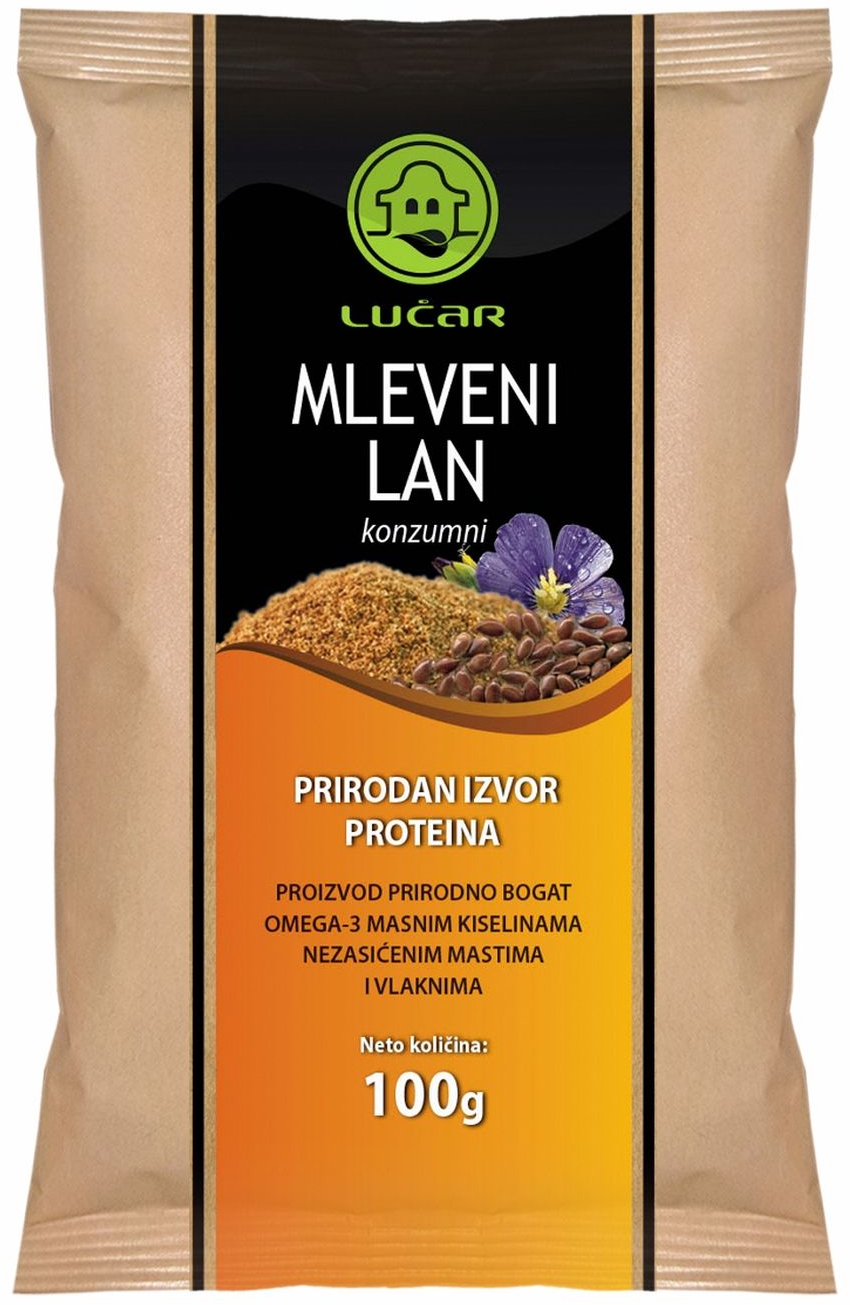 lan seme mleveno konz. 100g 20/1 lucar natura-slika