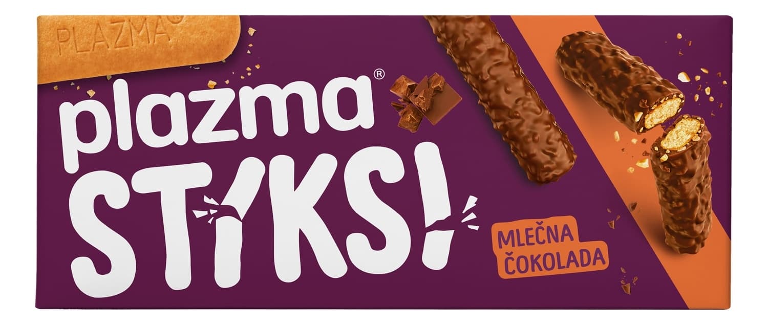 Keks Plazma Stiksi 125g-slika