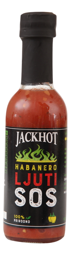 Sos JACKHOT Habanero paprika ljuti 187ml-slika