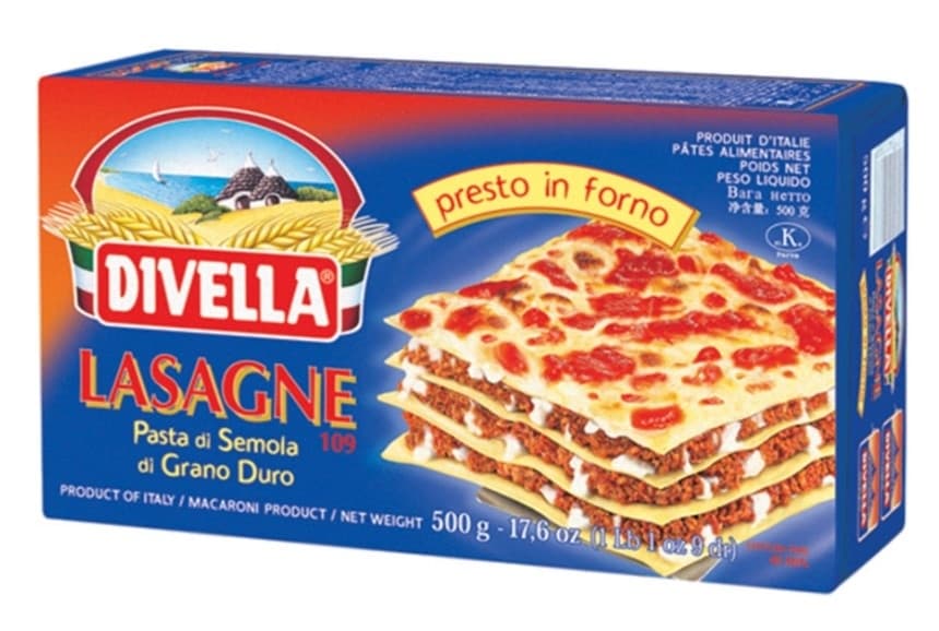 LASAGNE DI SAMOLA 500G DIVELLA-slika