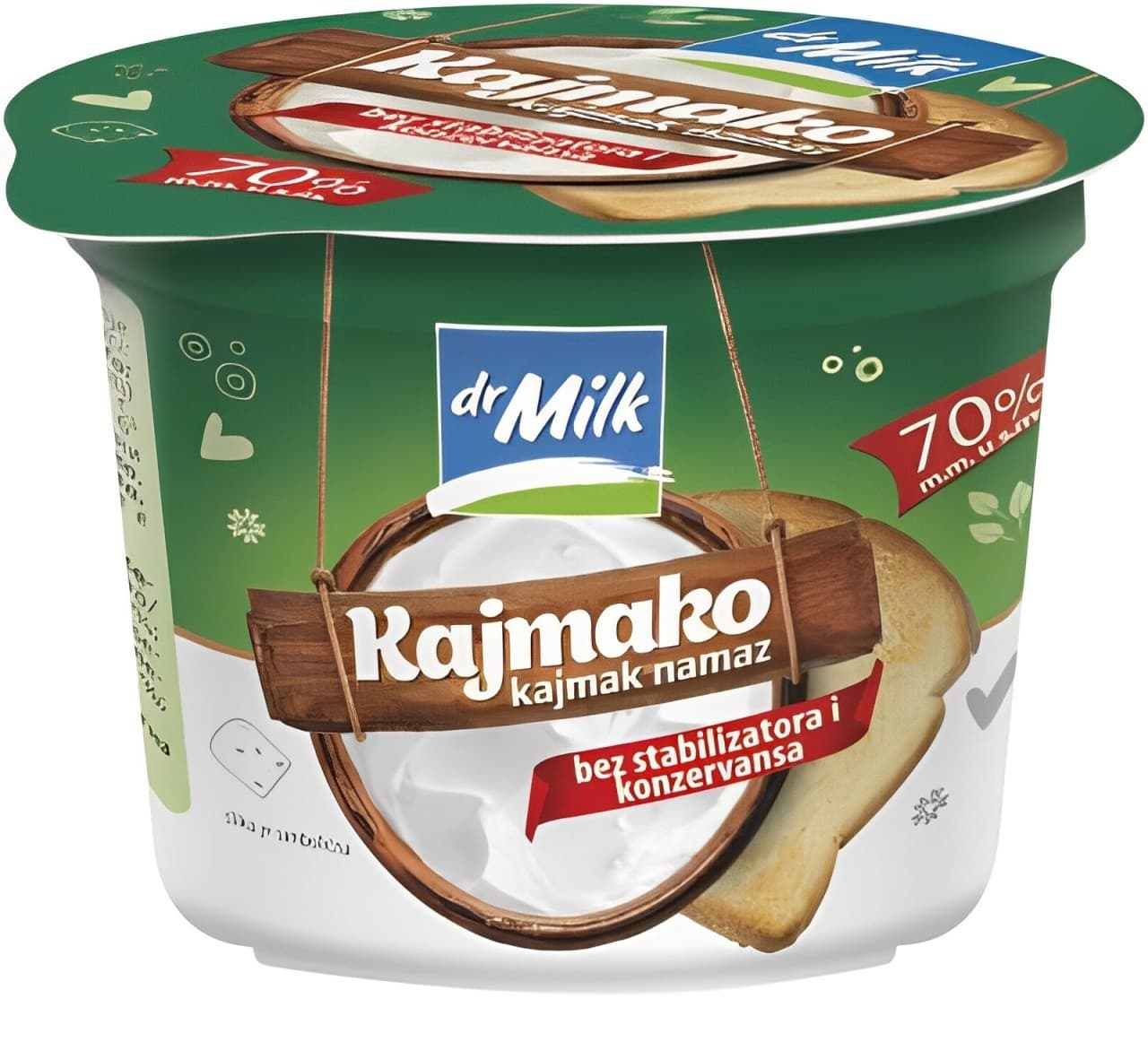 Mlecni namaz Dr Milk Kajmako 70%mm 250g-slika