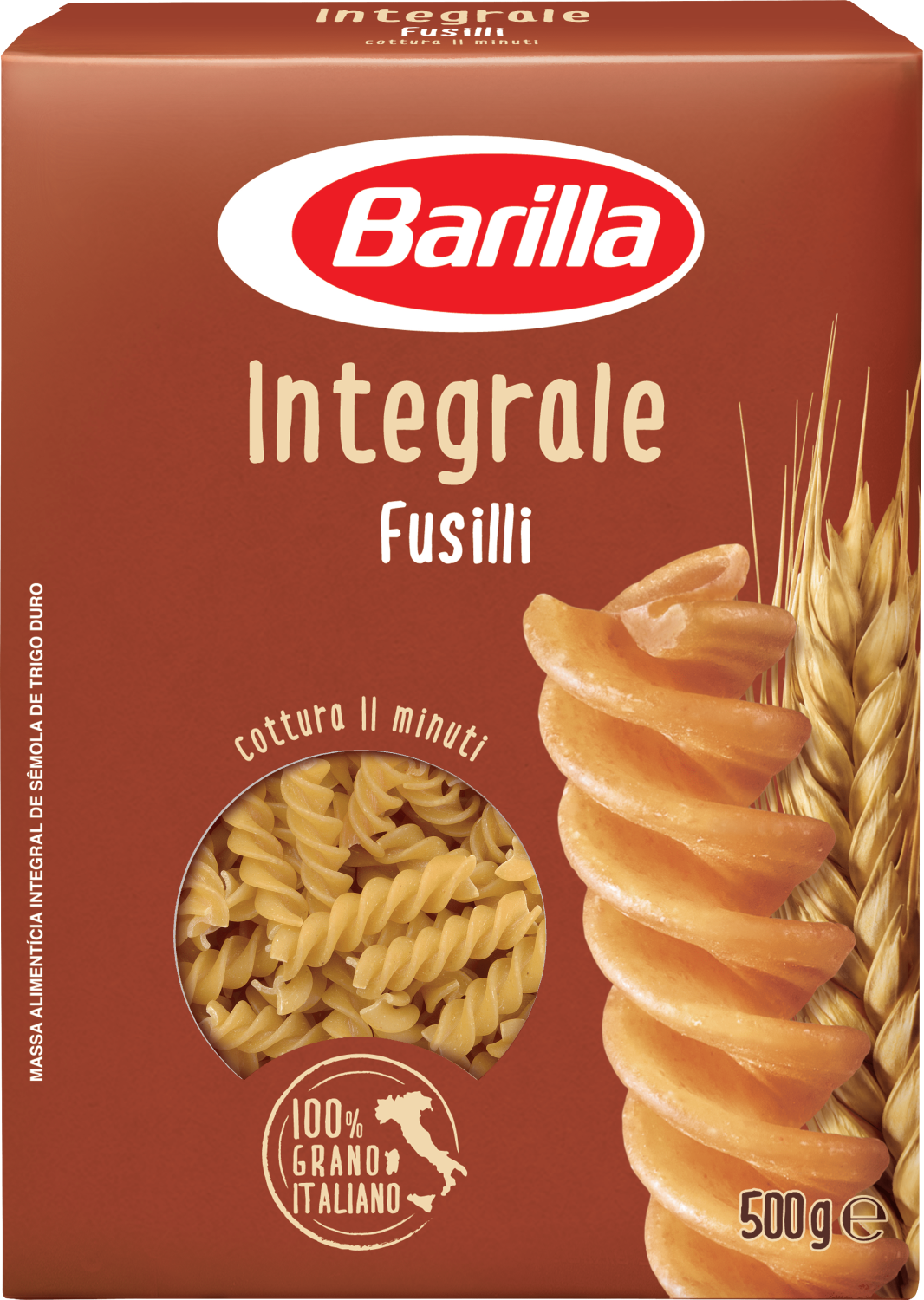 Testenina Fusilli integrali Barilla 500g-slika