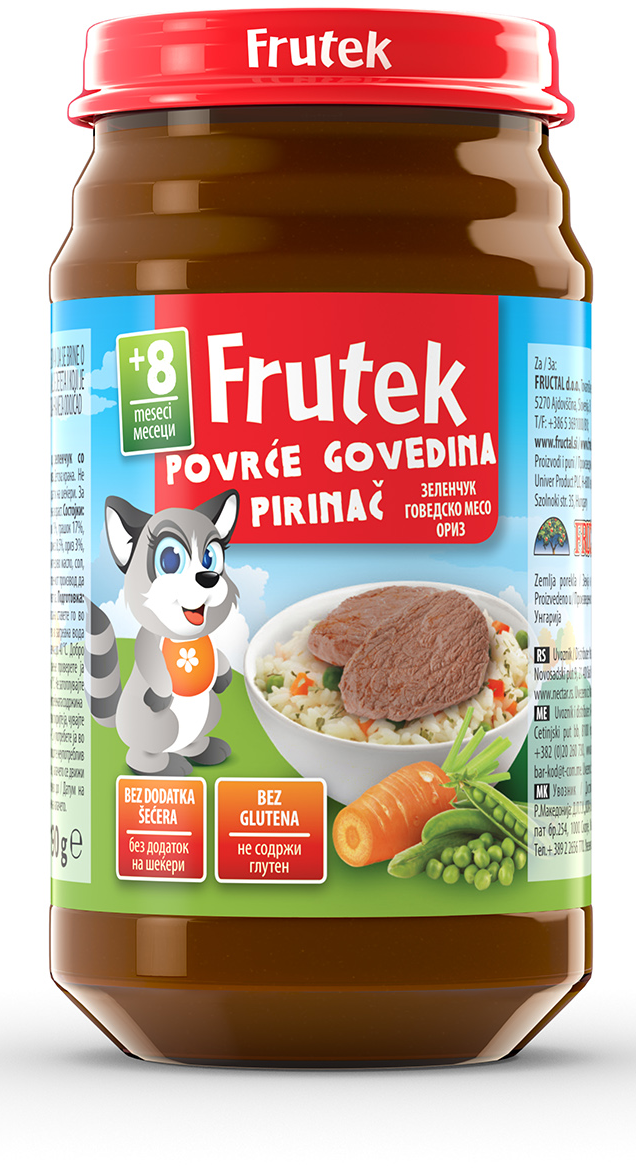 KAŠICA FRUTEK POV /GOV/ RIŽA 190G-slika