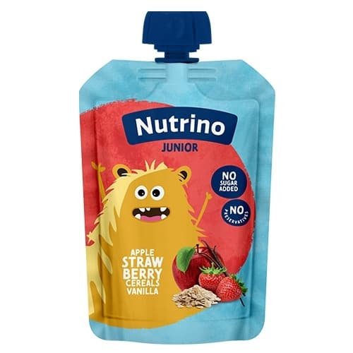 XXXNUTRINO KIDS FRUIT MIX 180G JABUKA JAGODA ŽITARICE VANILA F3 F1 F21 F70-slika