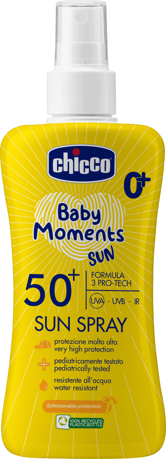 Sprej za sunčanje CHICCO Baby moments sun SPF50 150ml-slika