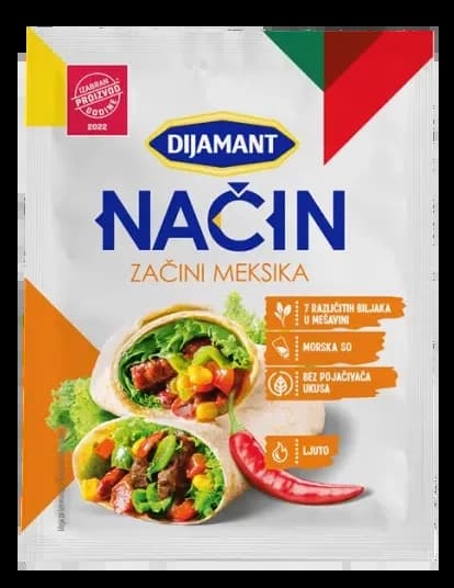 ZAČINI MEKSIKA 25G DIJAMANT-slika