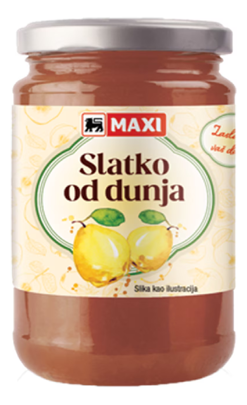 Slatko od dunja Maxi 440g-slika