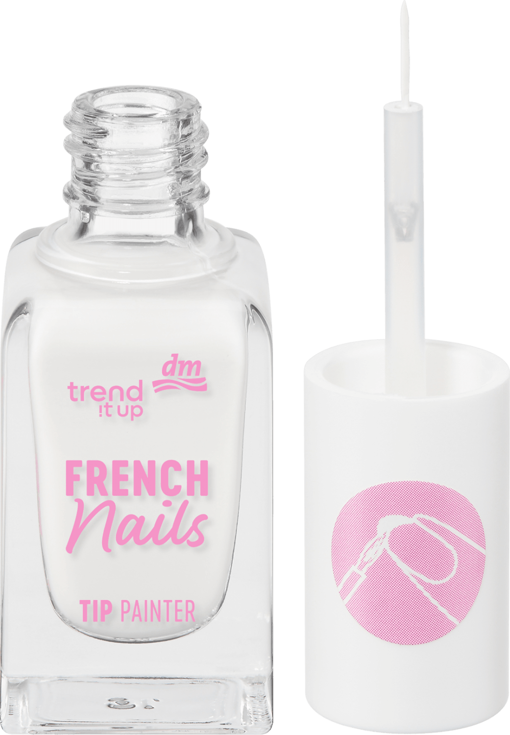 TREND IT UP French nails lak za izvlačenje linija beli-slika