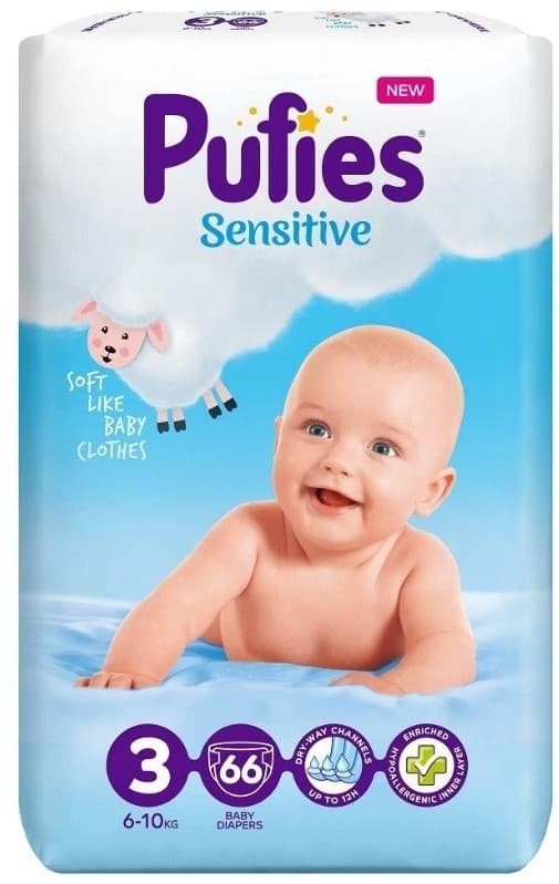 PUFIES pelene sensitive 3 66kom-slika