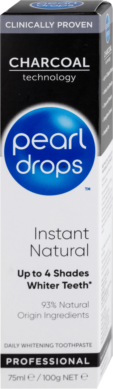Pasta za zube CHAROCOL Pearl drops instant natural 75ml-slika