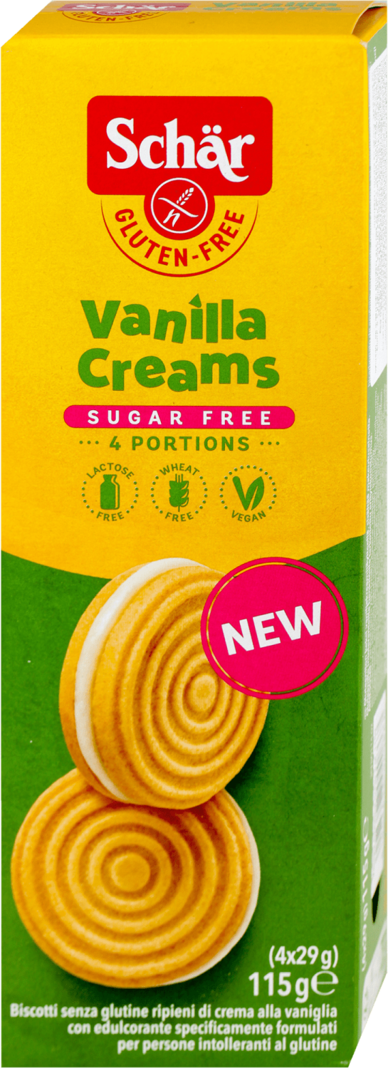 Keks vanila bez secera Schar 115g-slika