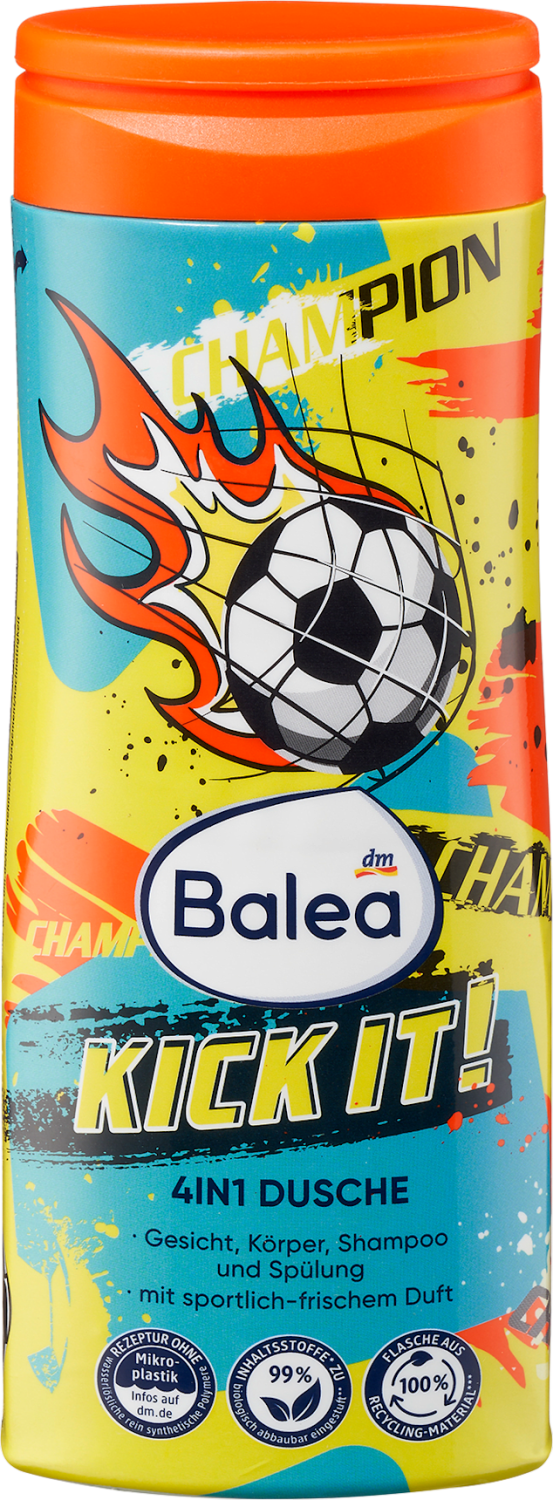 Kupka BALEA Let's kick it 4u1 300ml-slika