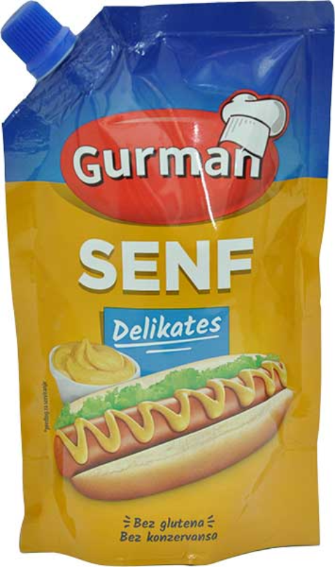 Senf GURMAN delikates dojpak 300g-slika