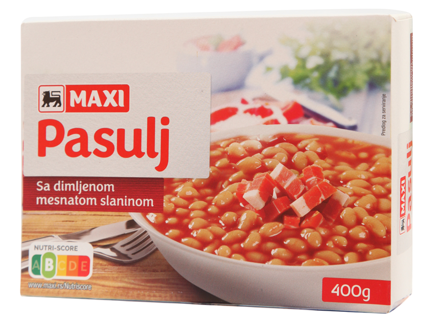 Pasulj sa slaninom Maxi 400g-slika