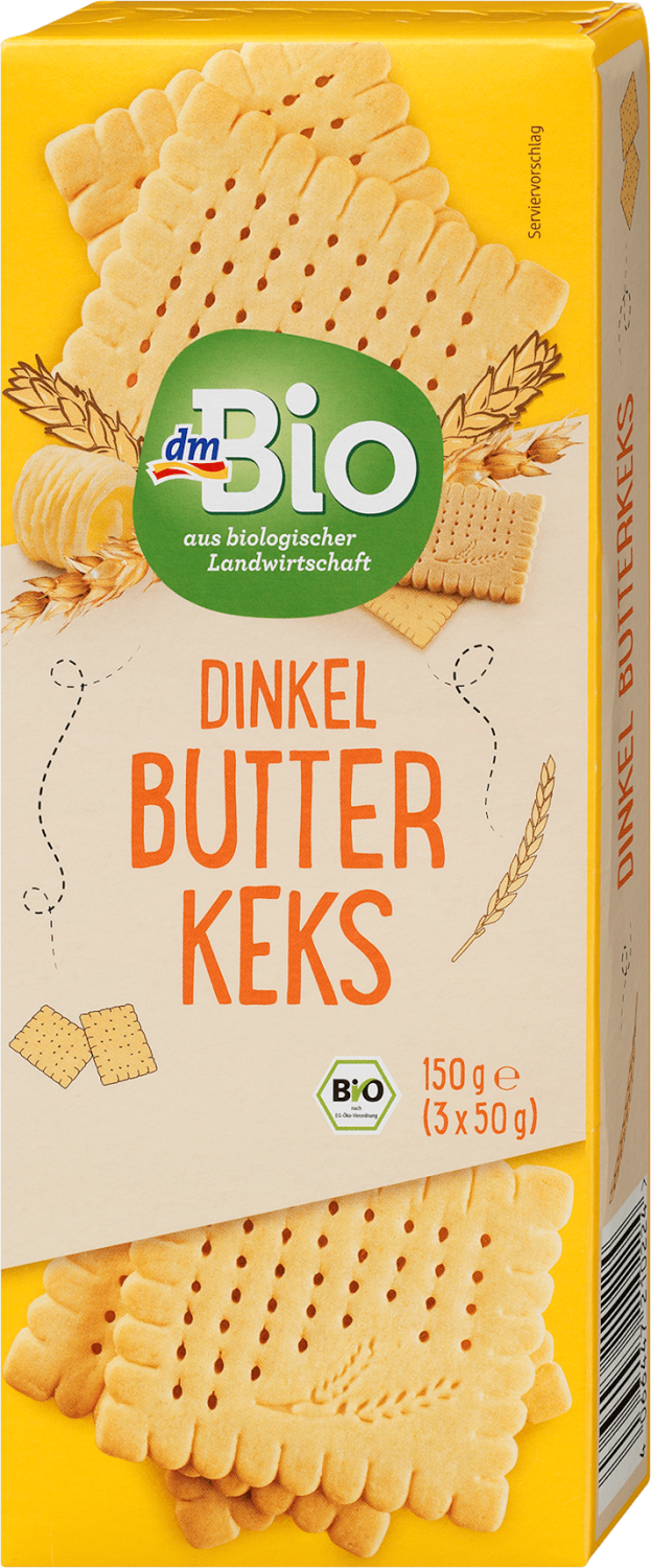 Keks DM BIO od spelte sa maslacem 150g-slika