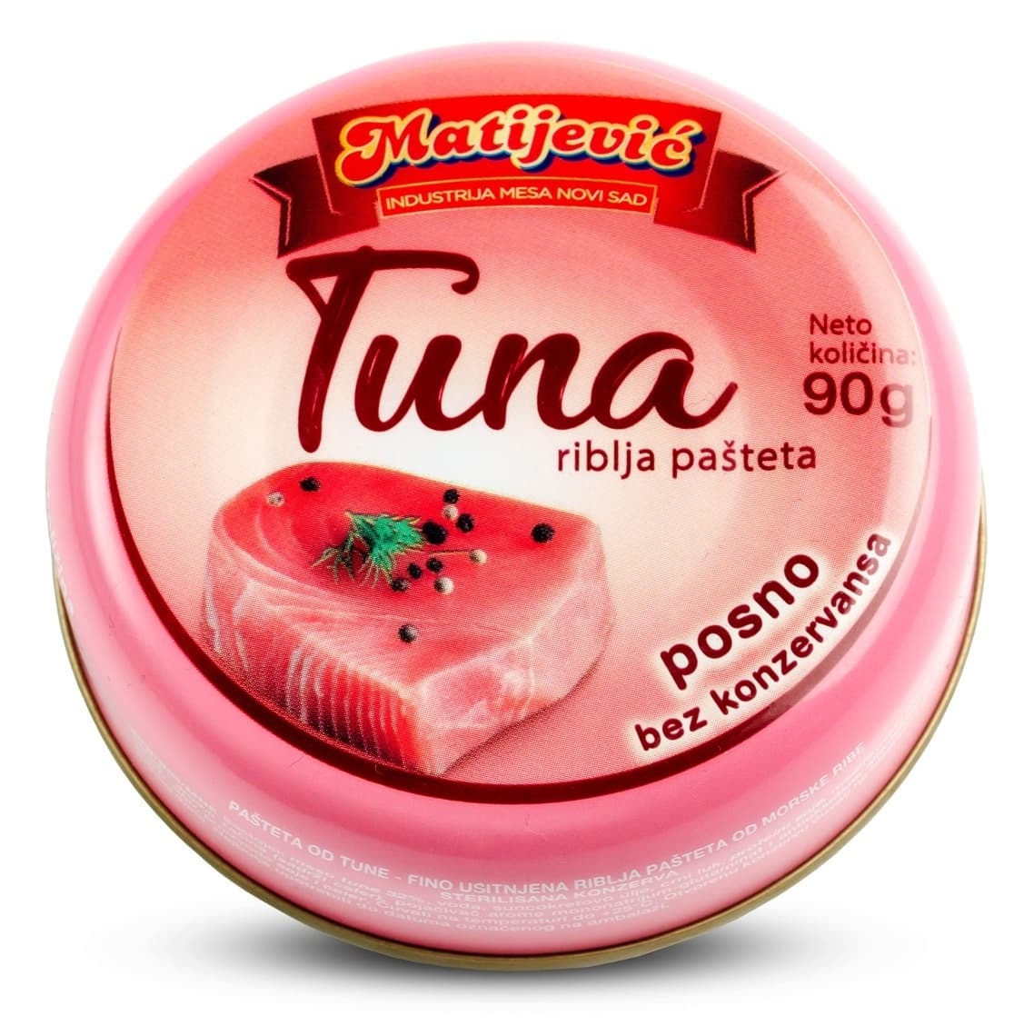 MATIJEVIĆ riblja pašteta od tune 90g-slika