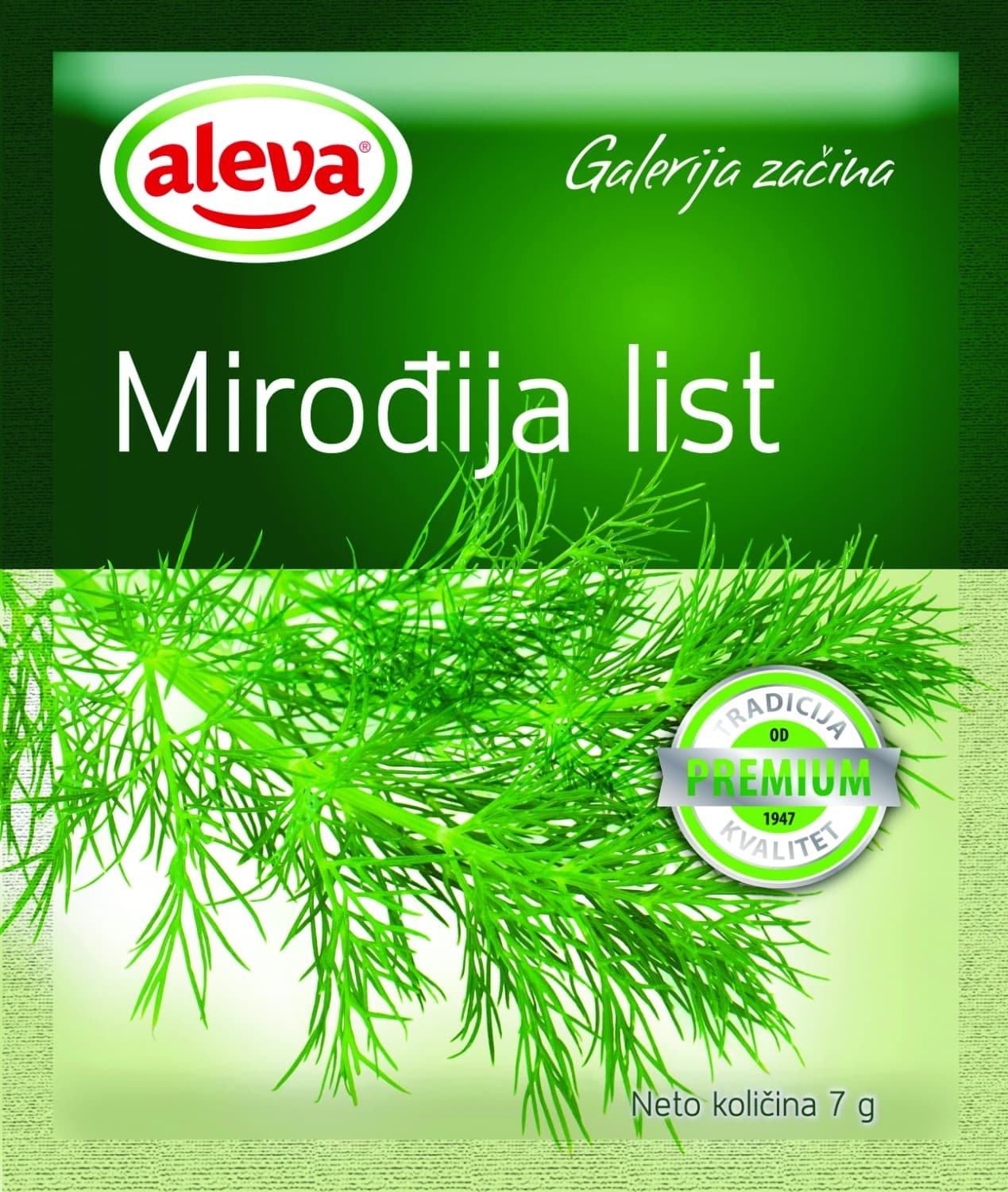 MIROĐIJA LIST 7G ALEVA-slika