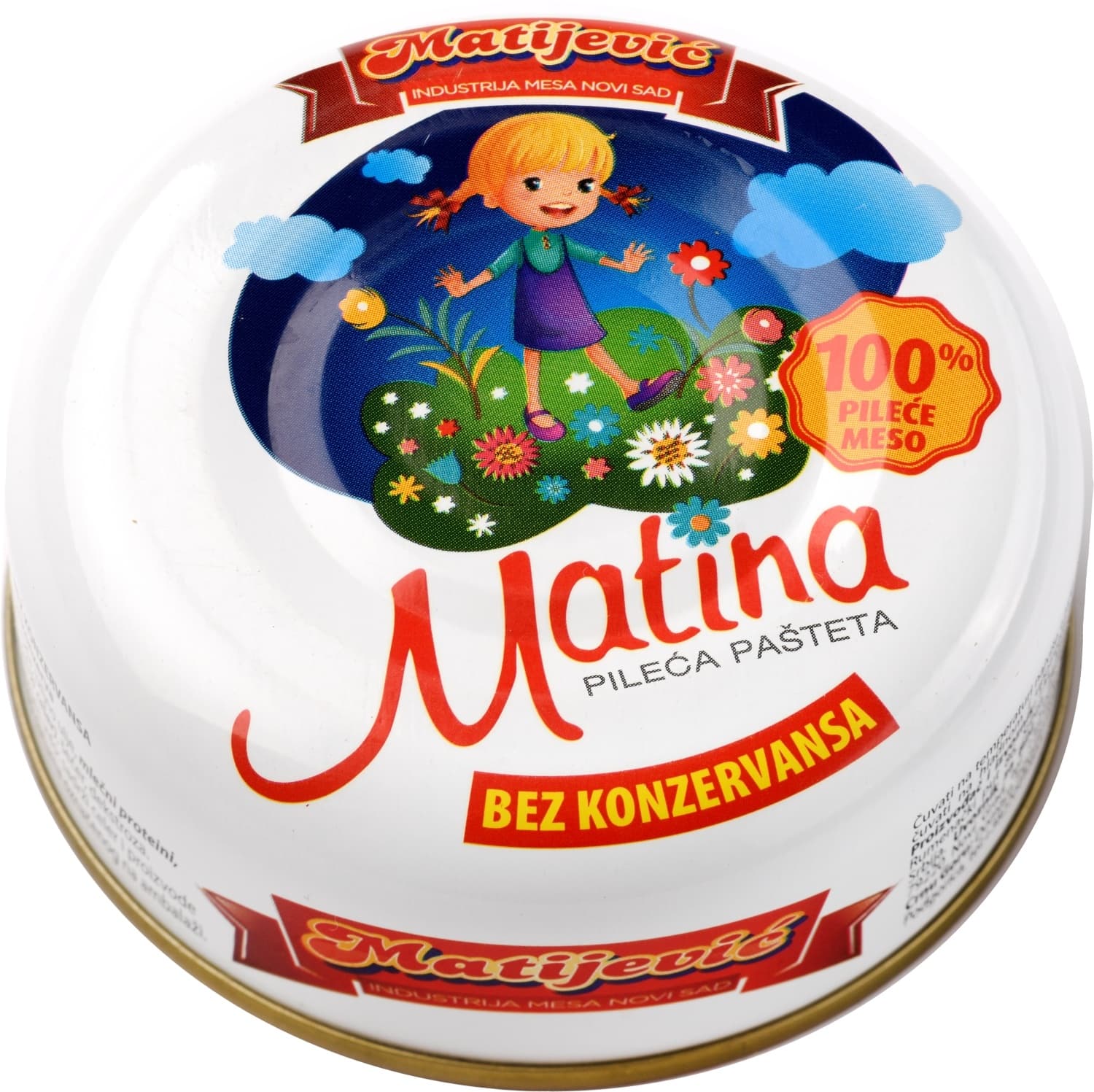MATIJEVIĆ Matina pileća pašteta 90g-slika