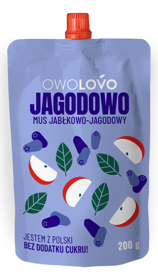 OWOLOVO voćni pire bobice 200g-slika
