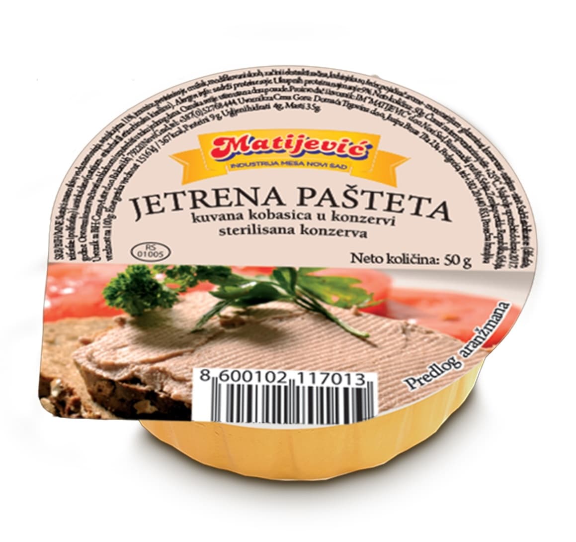 MATIJEVIĆ jetrena pašteta 50g-slika