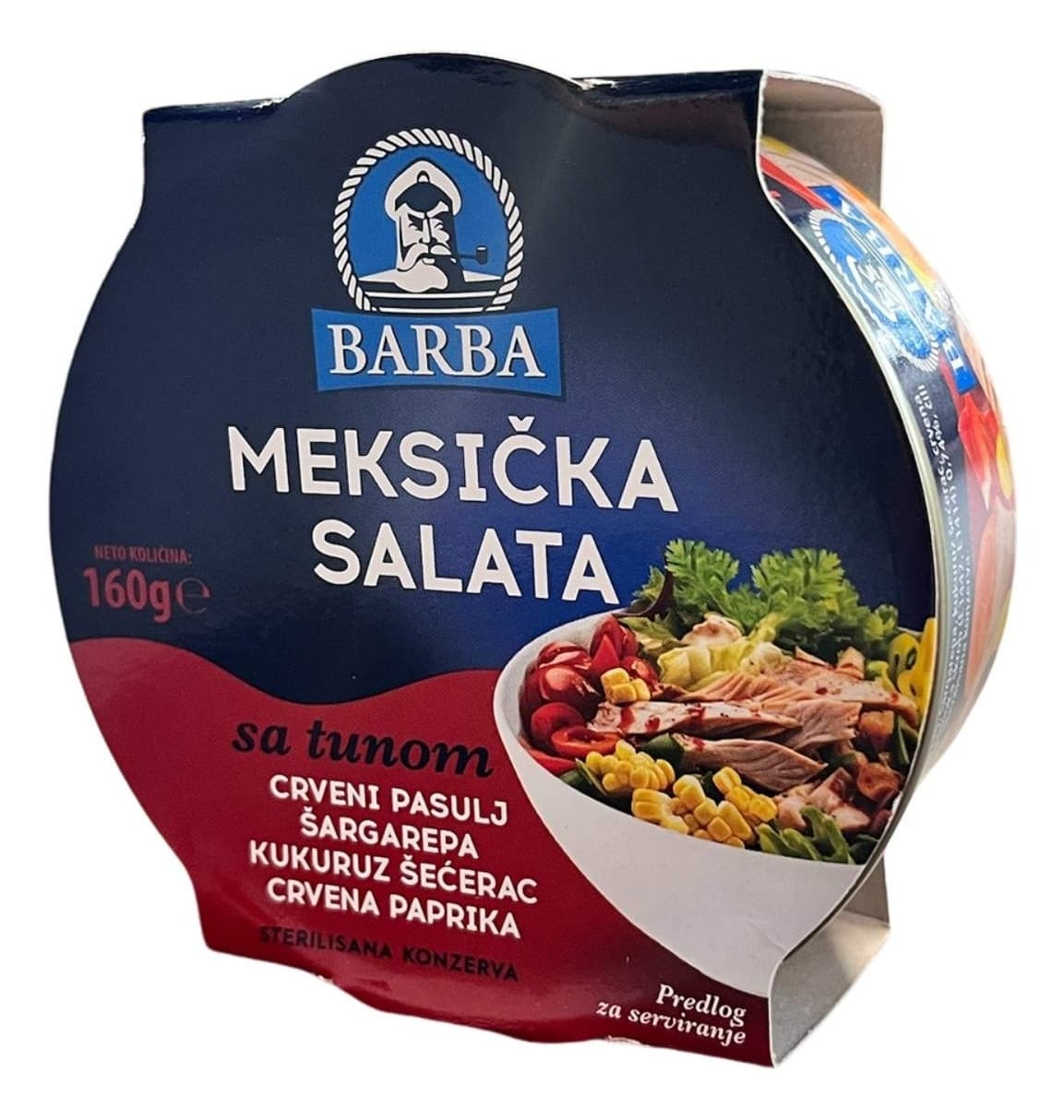 TUNA SALATA MEKSIČKA 160G BARBA-slika