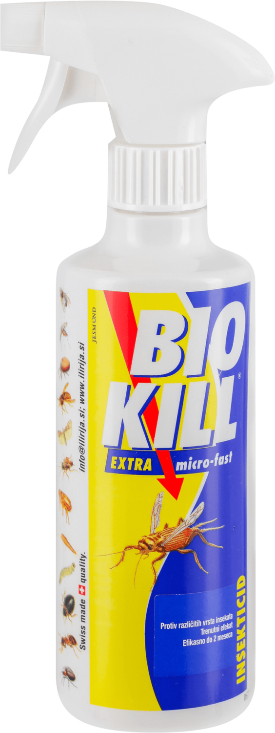 BIO KILL extra micro fast insekticid u spreju 500ml-slika