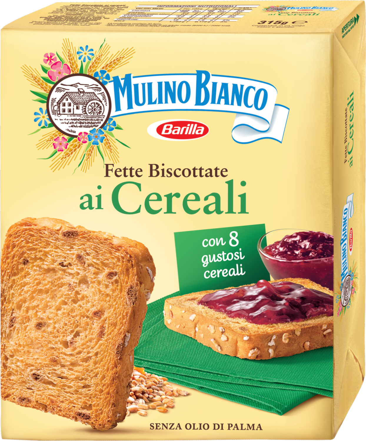 DVOPEK MUL B ARMONIA CEREALI 315G B-slika