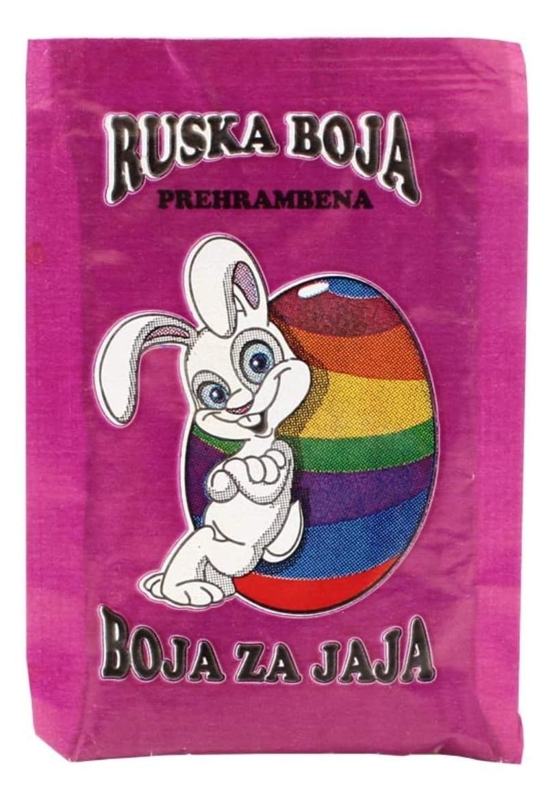 Ruska boja za jaja 6 g.-slika