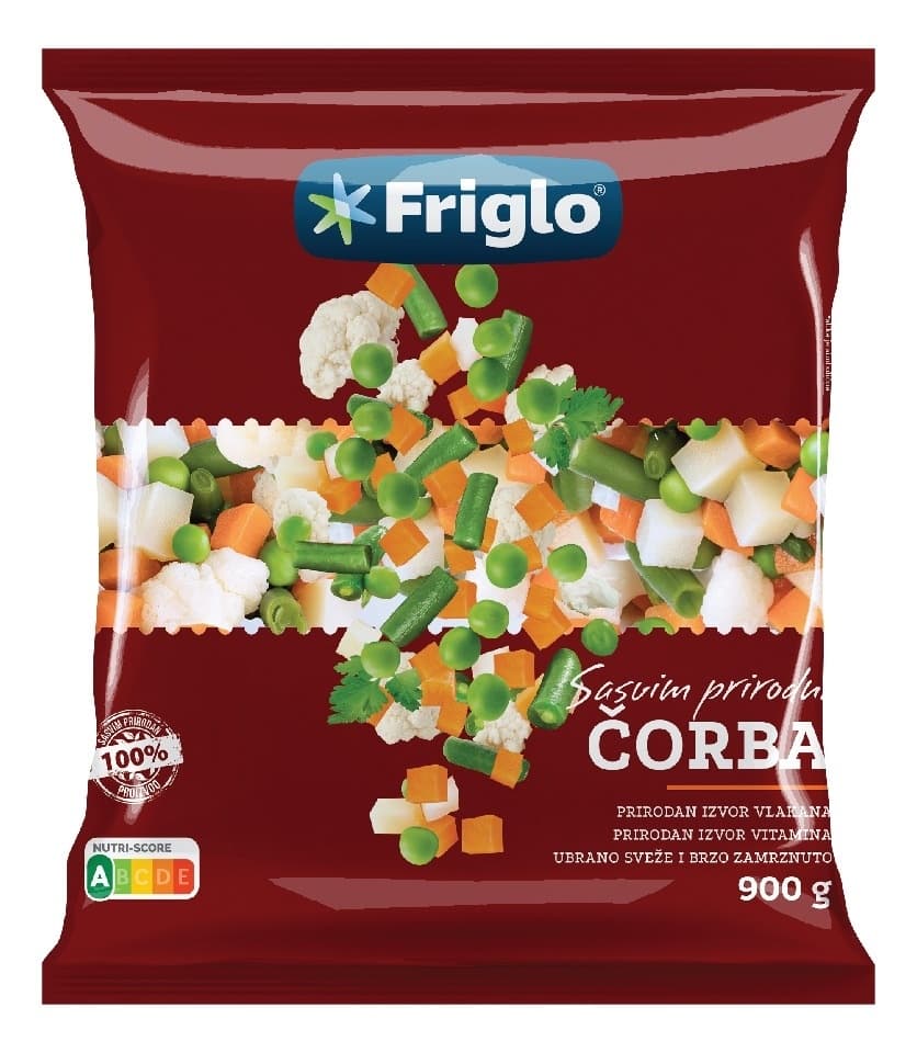 MEŠAVINA ZA ČORBU SMRZ 900G FRIGLO-slika