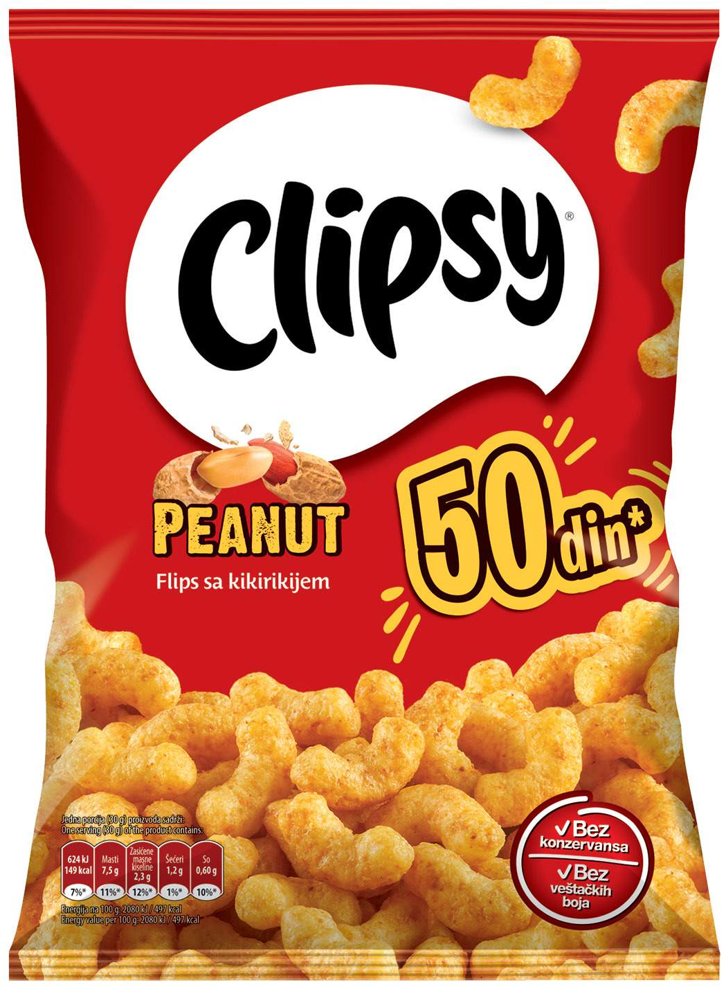 FLIPS KIKIRIKI 75G CLIPSY-slika