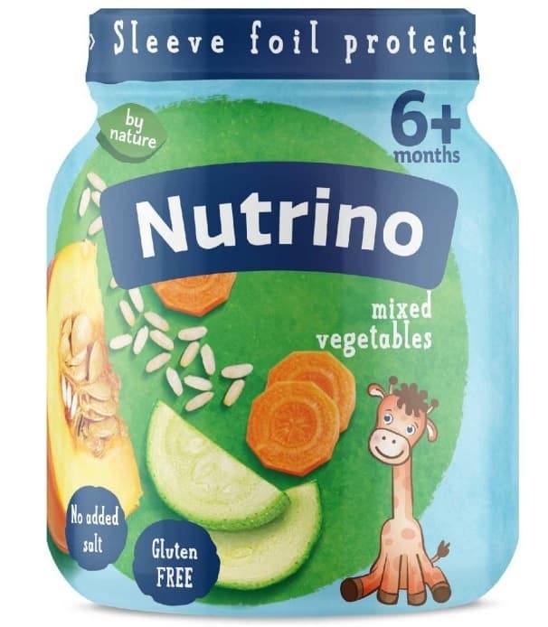 Nutrino kasica mesano povrce 125g-slika