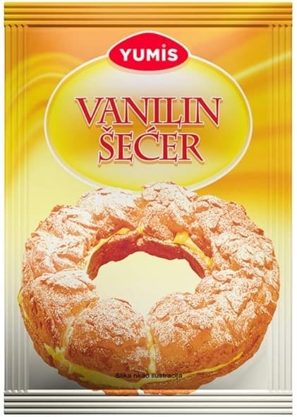 VANILIN ŠEĆER 10G YUMIS-slika