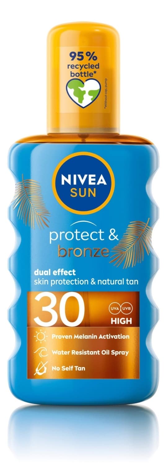 Ulje za sunčanje NIVEA sun protect&bronze SPF30 200ml-slika