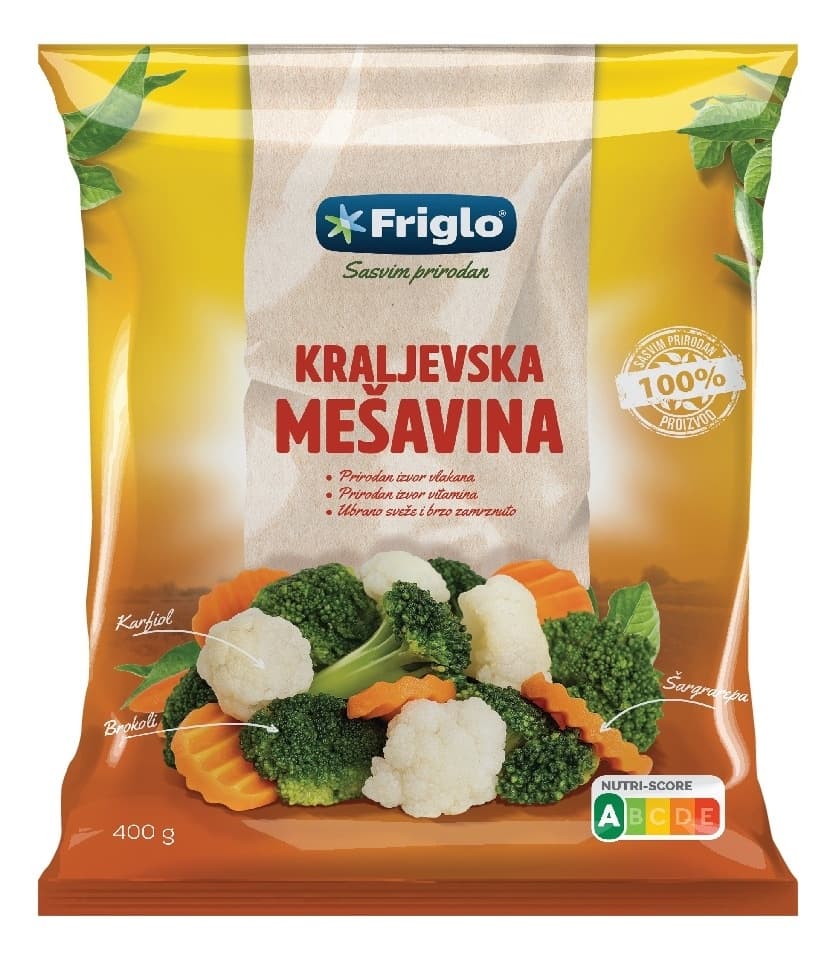 Smrznuta kraljevska mesavina Friglo 400g-slika