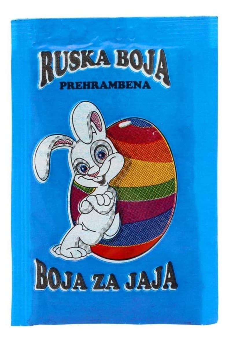 Ruska boja za jaja 6 g.-slika