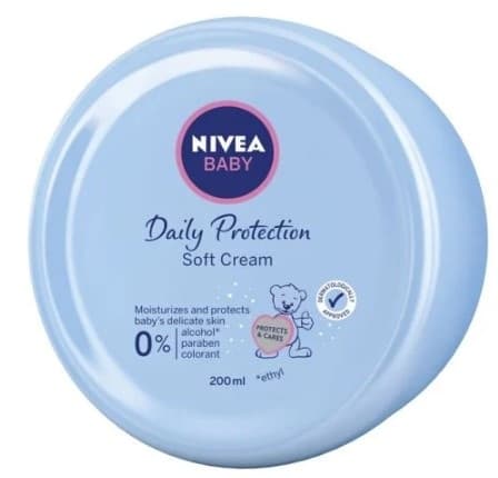 Krema baby Soft Nivea 200ml-slika
