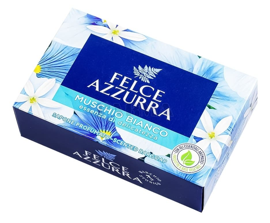 SAPUN FELCE AZZURRA MUSCIO BIANCO 100 GR-slika